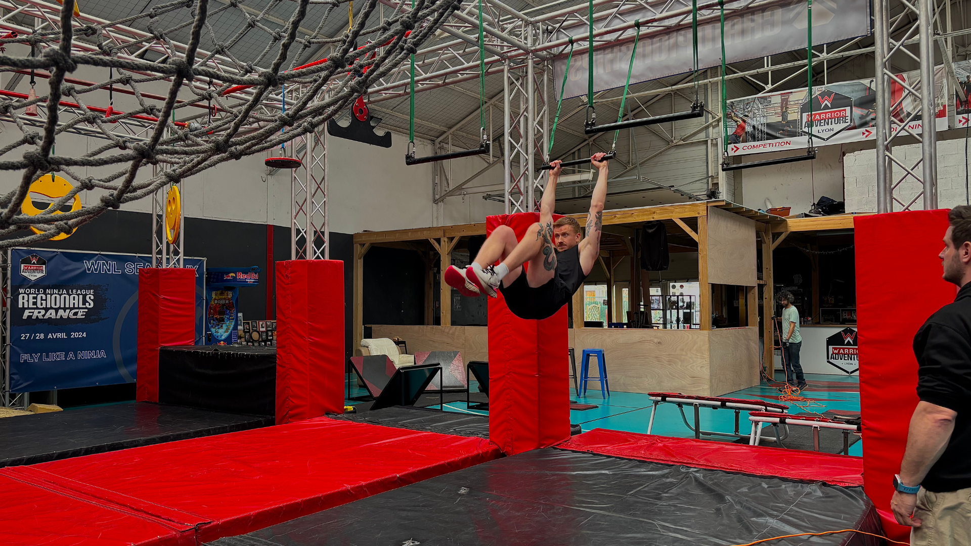 Lire la suite à propos de l’article Warrior Adventure Lyon : dans l’ombre des JO, le ninja en quête de reconnaissance
